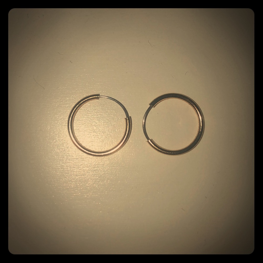 Small Gold Hoop Earrings